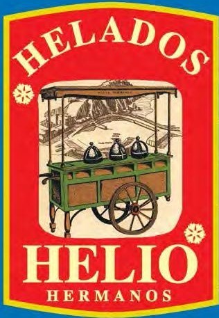 Logo de Hermanos Helio, nuestra heladería de Luanco